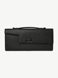 Ache Gia Clutch in Black — handmade leather clutch