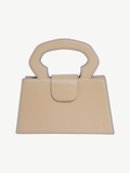 Ache Carrie in Buttery Beige — handmade leather top-handle bag
