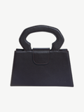 Ache Carrie in Chocolate Brown — handmade leather top-handle bag