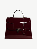 Ache Gia XL in Burgundy — handmade leather tote