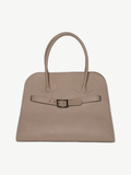 Ache Pam in Beige — handmade leather work bag