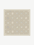 Ache signature print scarf — Taupe Crest
