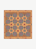 Ache signature print scarf — Terracotta Medallion