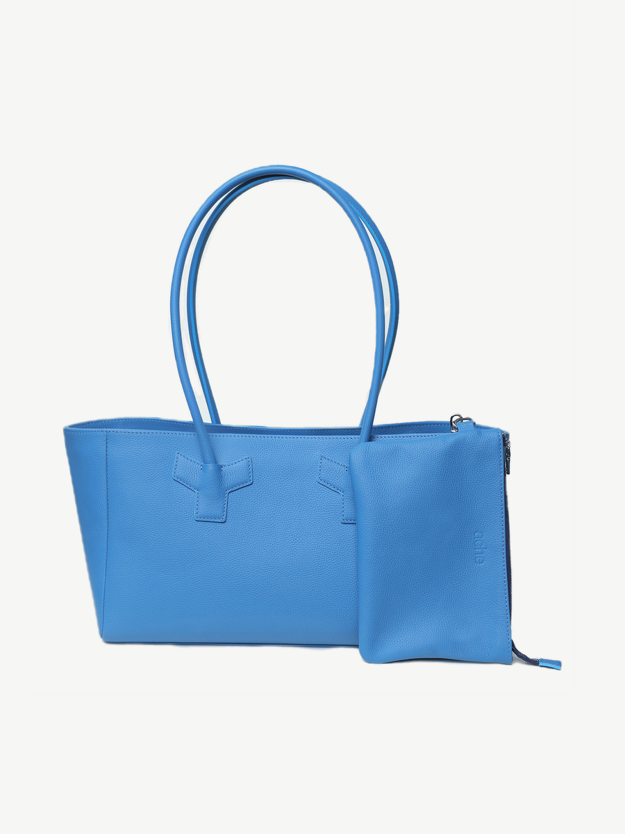 Vicky Barcelona Azure — handmade leather tote by Ache