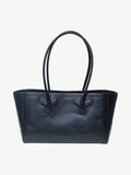 Vicky Barcelona Navy — handmade leather tote by Ache
