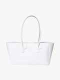 Vicky Barcelona White — handmade leather tote by Ache
